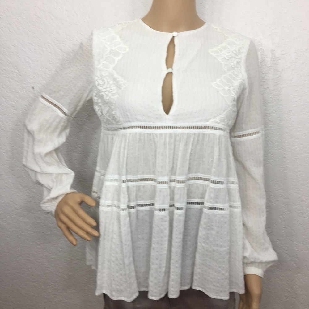 Hotel Particulier White Boho Blouse